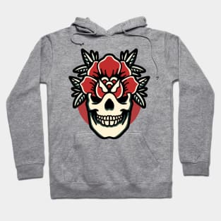 skull rose Hoodie